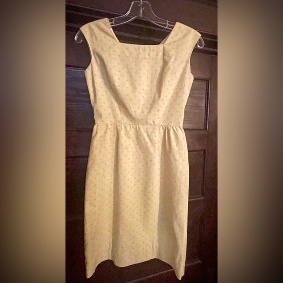 Vintage two-piece sundress and shrug. - Picture 3 of 8